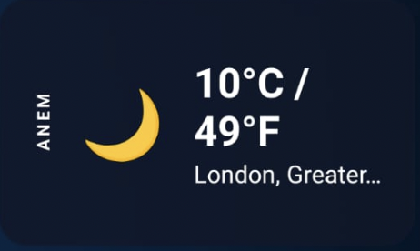 Weather Widget 2